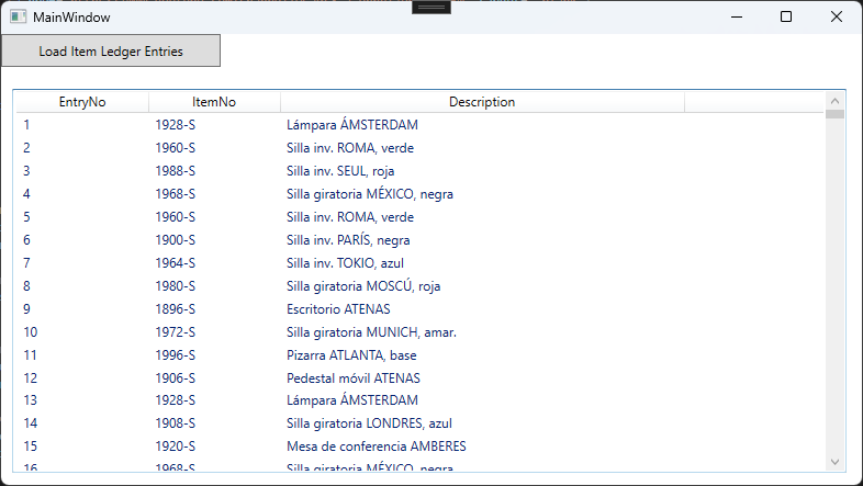 Ejemplo de la ventana WPF - Imagen 1
